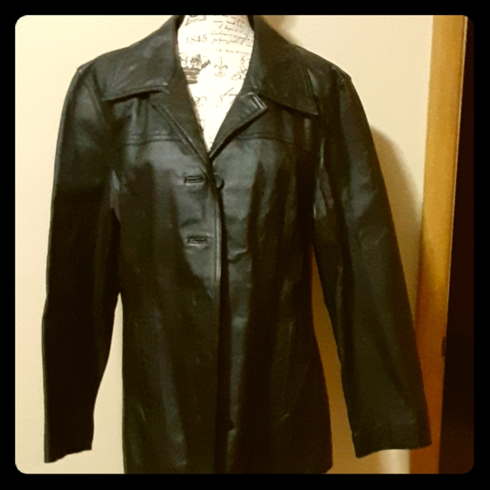 Jacqueline Ferrar leather jacket size large